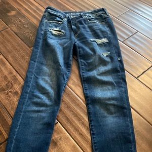 Ankle length jeans